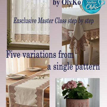 Crochet Atelier by OlyKo: Exclusive Master Class: “Five Variations from One Pattern”