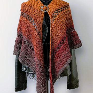 Triangular Scarf "Akaste"