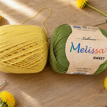 Small Crossbody Bag with Dandelion Appliqué T38
