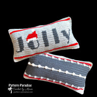Jolly Reversible Pillow