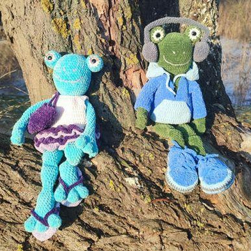 Crochet pattern Frog + crochet all clothes