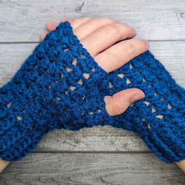 X's and O's Fingerless Gloves