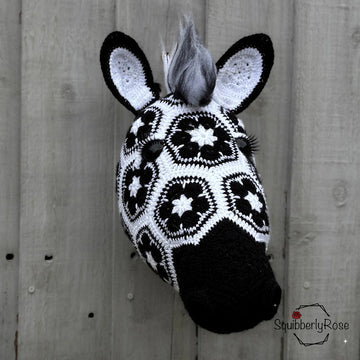 Zebedee The African Flower Zebra Head