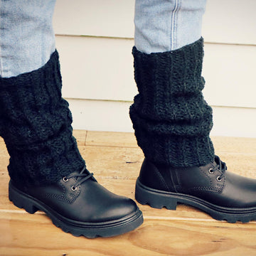Jet Set Cowl and Leg Warmers