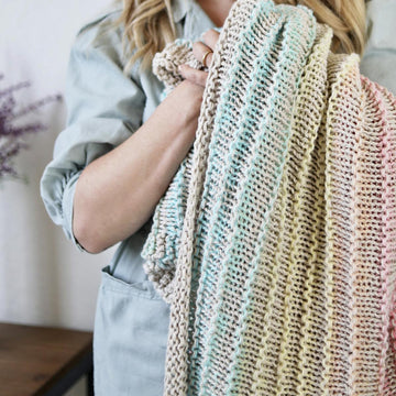 Rainbow Flow Throw