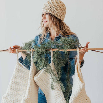 Chunky Christmas Stocking