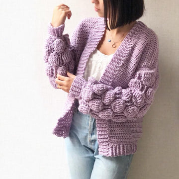 Balloon Sleeves Sweater