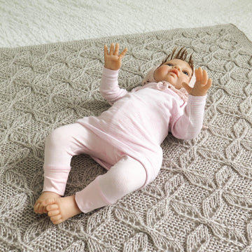 Mariele's Cable Lace Blanket