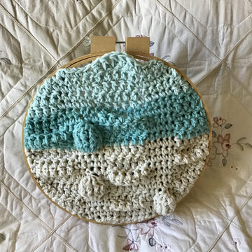 Abstract Fiber Wall Hanging