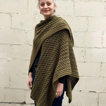 Crochet Ruana Pattern: Really-Caught-My-Eye Ruana