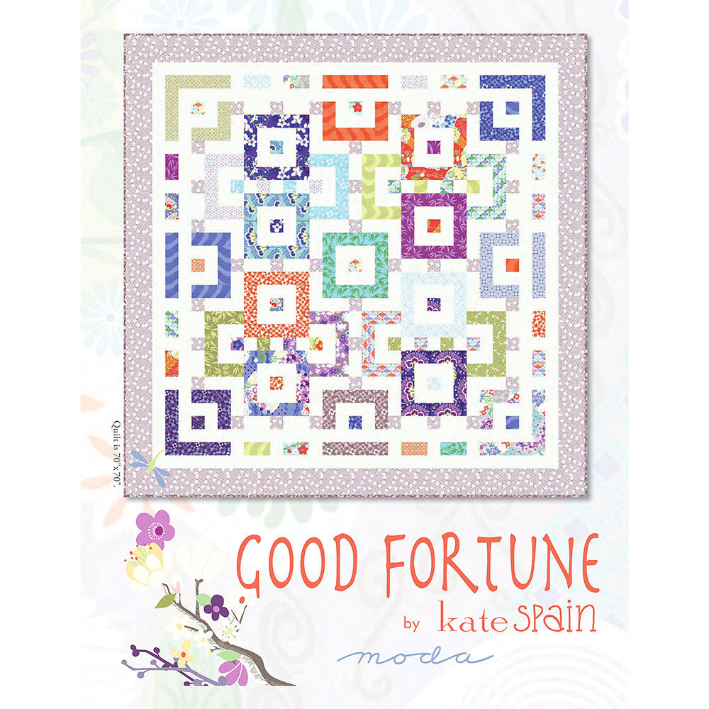 Moda Fabrics Good Fortune Quilt - Downloadable PDF