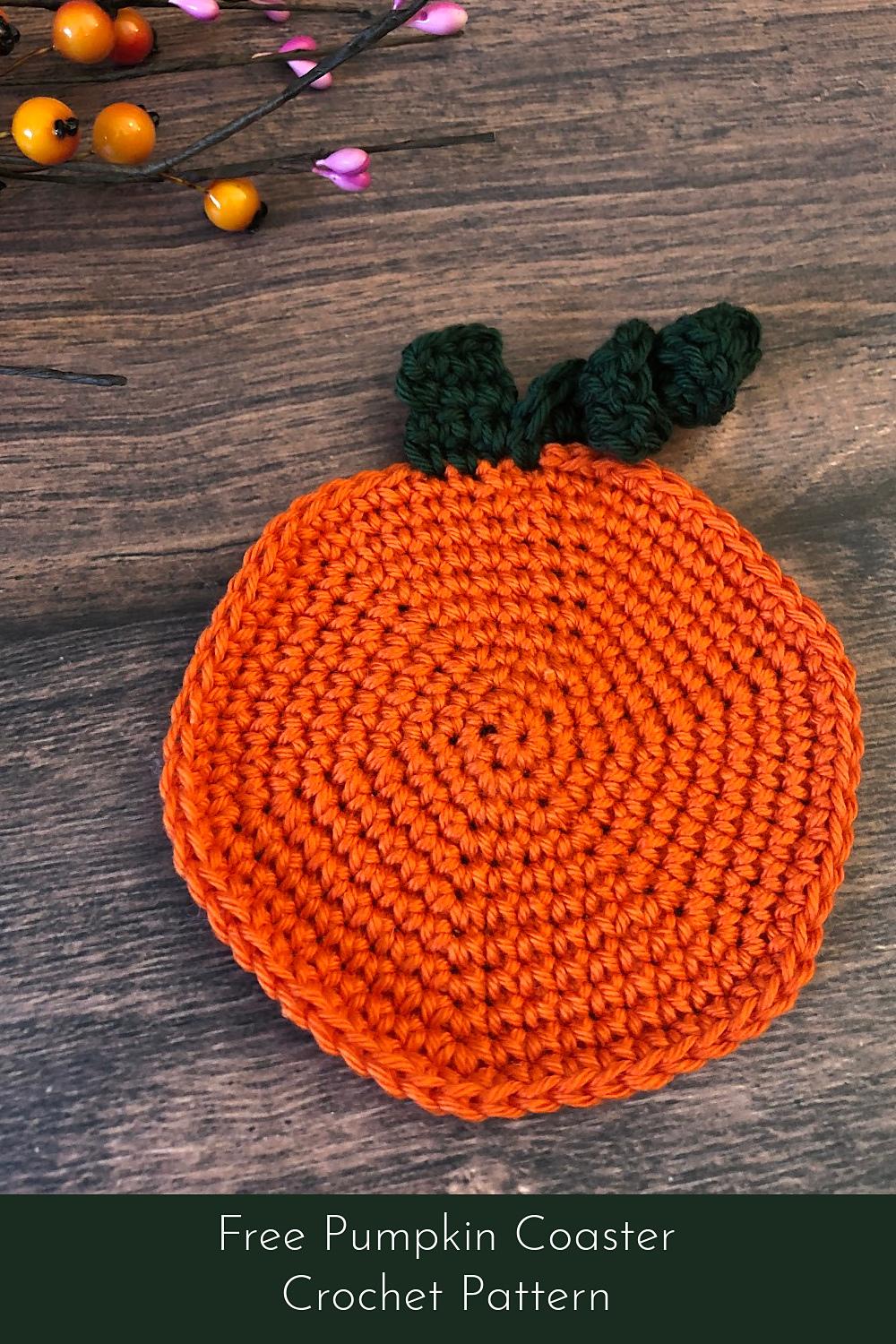 Pumpkin Coasters