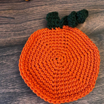 Pumpkin Coasters