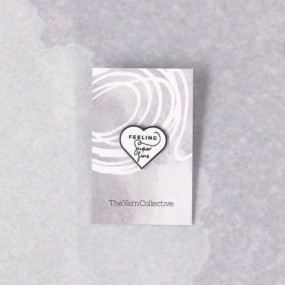 The Yarn Collective 'Feeling Super Fine' Pin