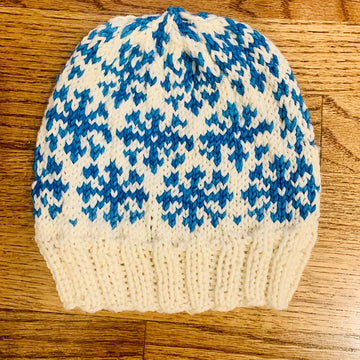 Snowy Flakes Hat