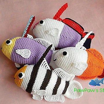 Amigurumi Yellownose Shrimp Goby Pattern No.26