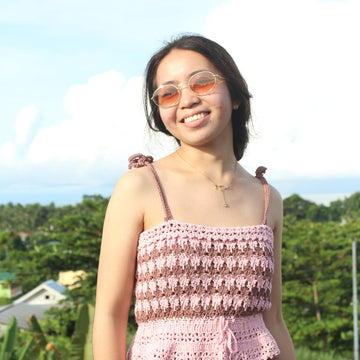 Melted Peplum Top