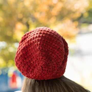 Triangle Puff Hat