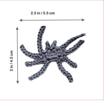 Halloween spider garland