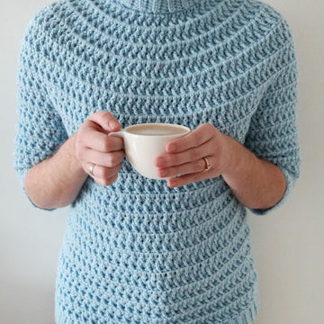 Raspberry Sherbet Pullover