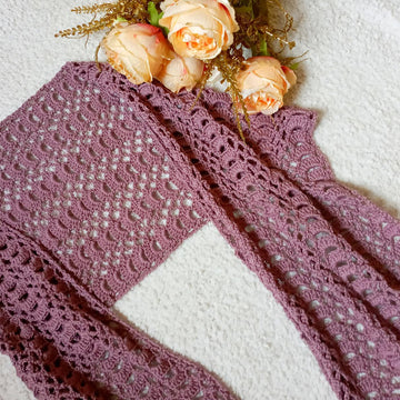 Crochet Edwardian Madeleine Shawl Pattern