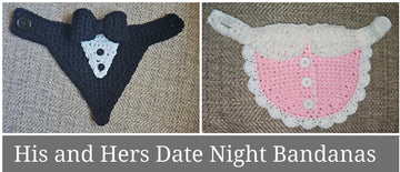 Dog Date Night Bandanas