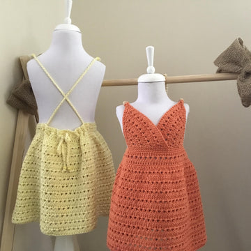 Mia Baby Girl Tie Back Summer Dress N 483