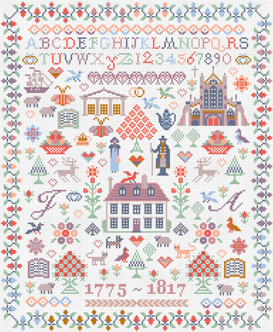 Riverdrift House Jane Austen - 35cm x 43cm (13.7in x 16.7in)
