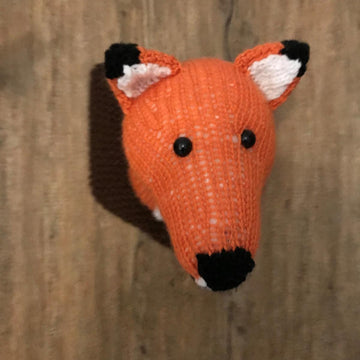 Fox Head Faux Taxidermy