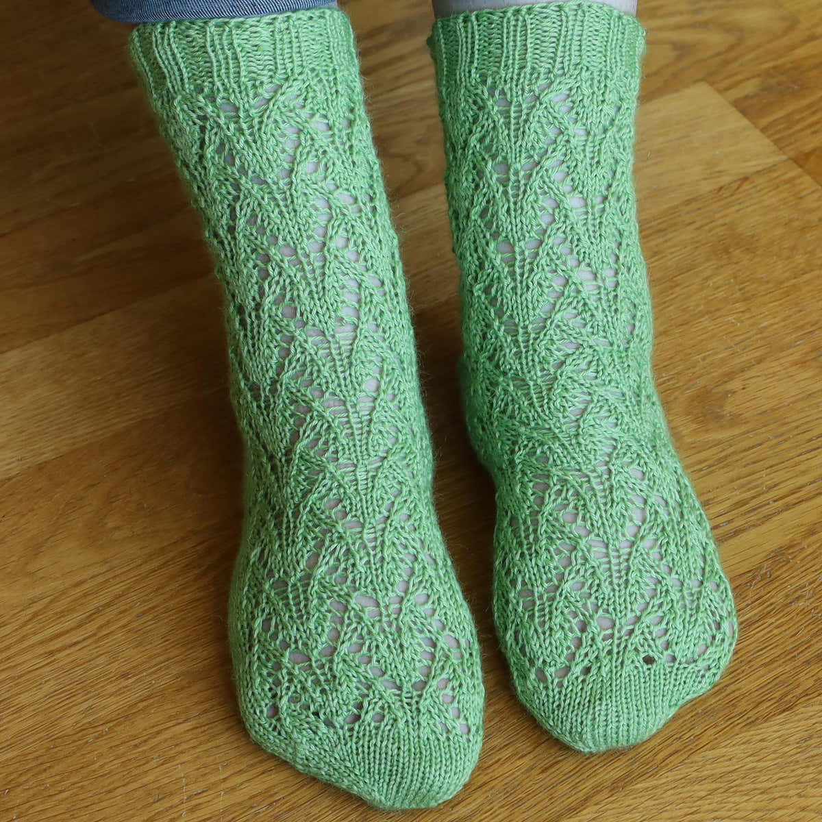 Else's Estonian Lace Socks