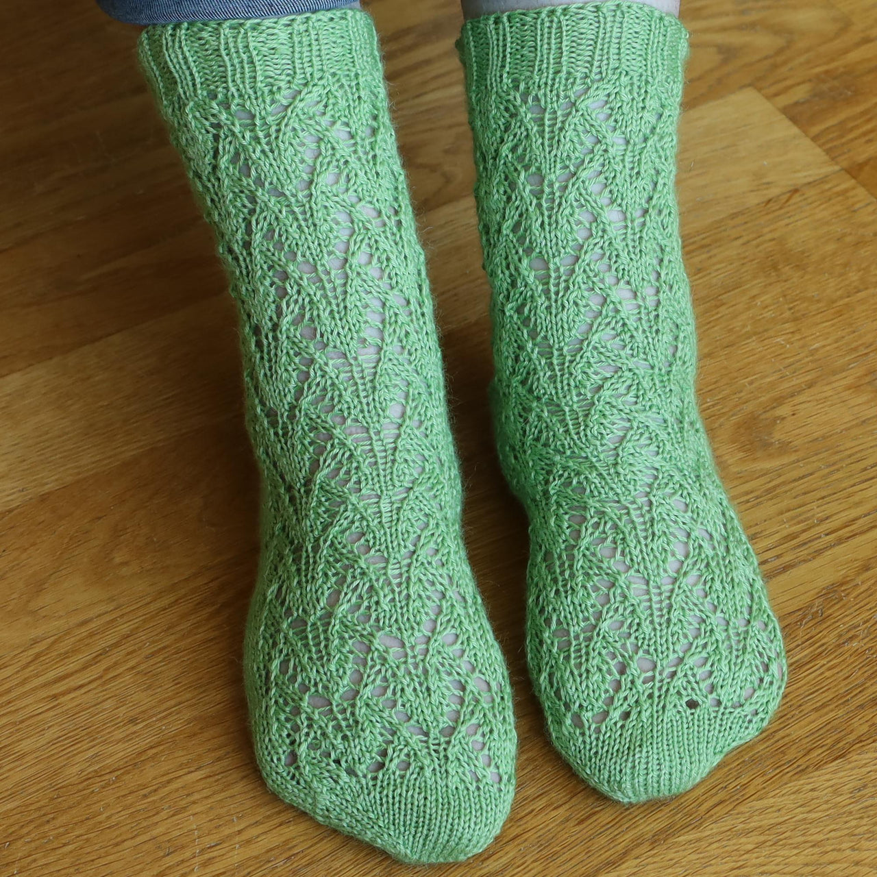 Else's Estonian Lace Socks