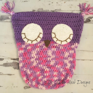 Sleepy Owl Car Seat Cozy