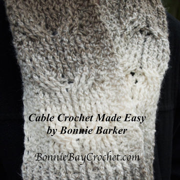 "Cables for my Guys" Scarf