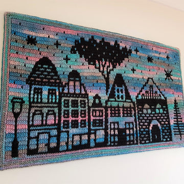 Mosaic Twilight Houses