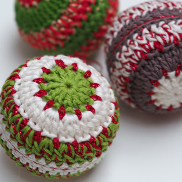 Crochet Christmas Paper Chain & Bauble