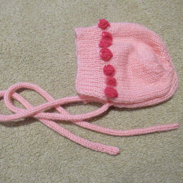 Baby Rosebud Bonnet