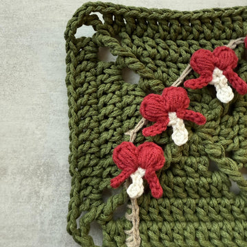 Bleeding Hearts Granny Square