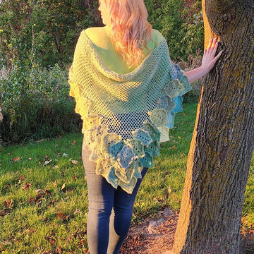 Fall Leaves Shawl