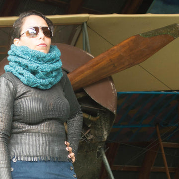 Flying Geese Hooded Cowl