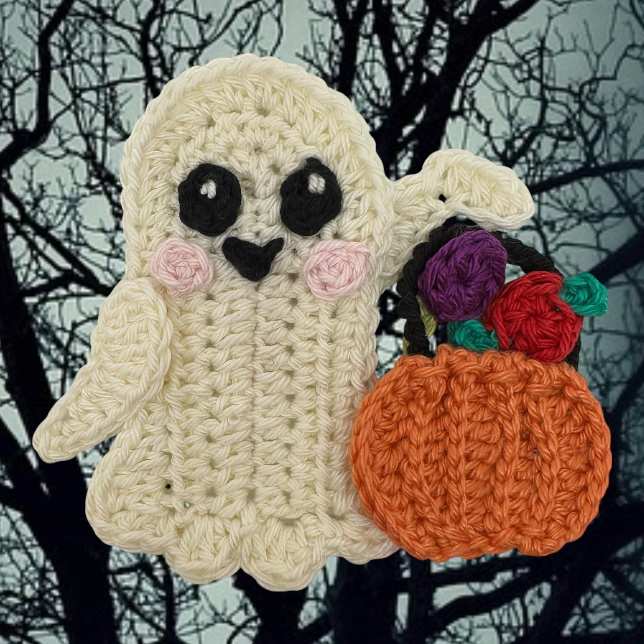 Halloween Pumpkin Ghost Crochet Pattern set