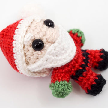 Mini Noso Santa Claus Crochet Pattern