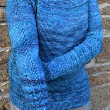Cabled at the Seams Sweater