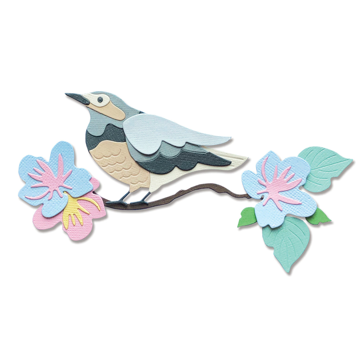 Sizzix Thinlits Die Set 14PK - Spring Bird by Jenna Rushforth