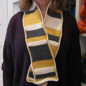 Tunisian Crochet Instructions and Scarf