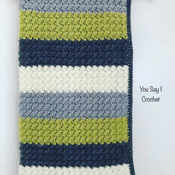 Winter Bobble Crochet Blanket
