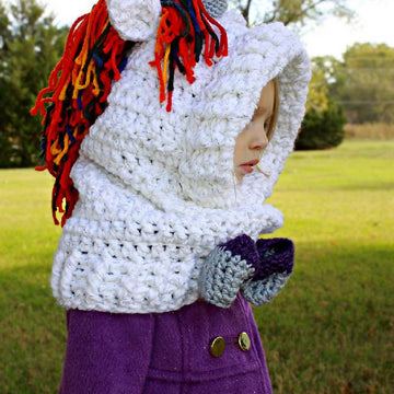 Sparkles the Unicorn Cowl