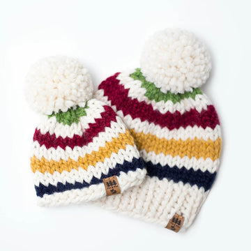 Hudson Bay Inspired Canadian Winter Toque Hat