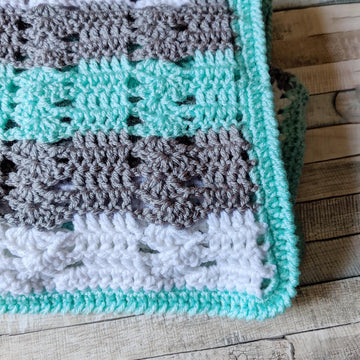Climbing Roses Baby Blanket