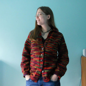 Oversized Raglan Cardigan
