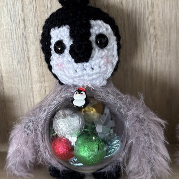 Penguin & Santa Baubles for Christmas